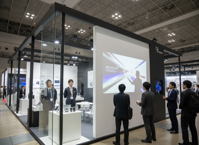 展示会での瞬間調光フィルムの活用法