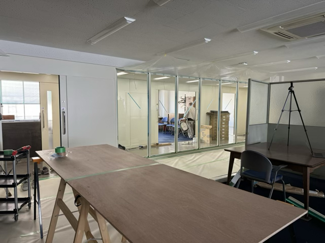 施工中の様子のイメージ