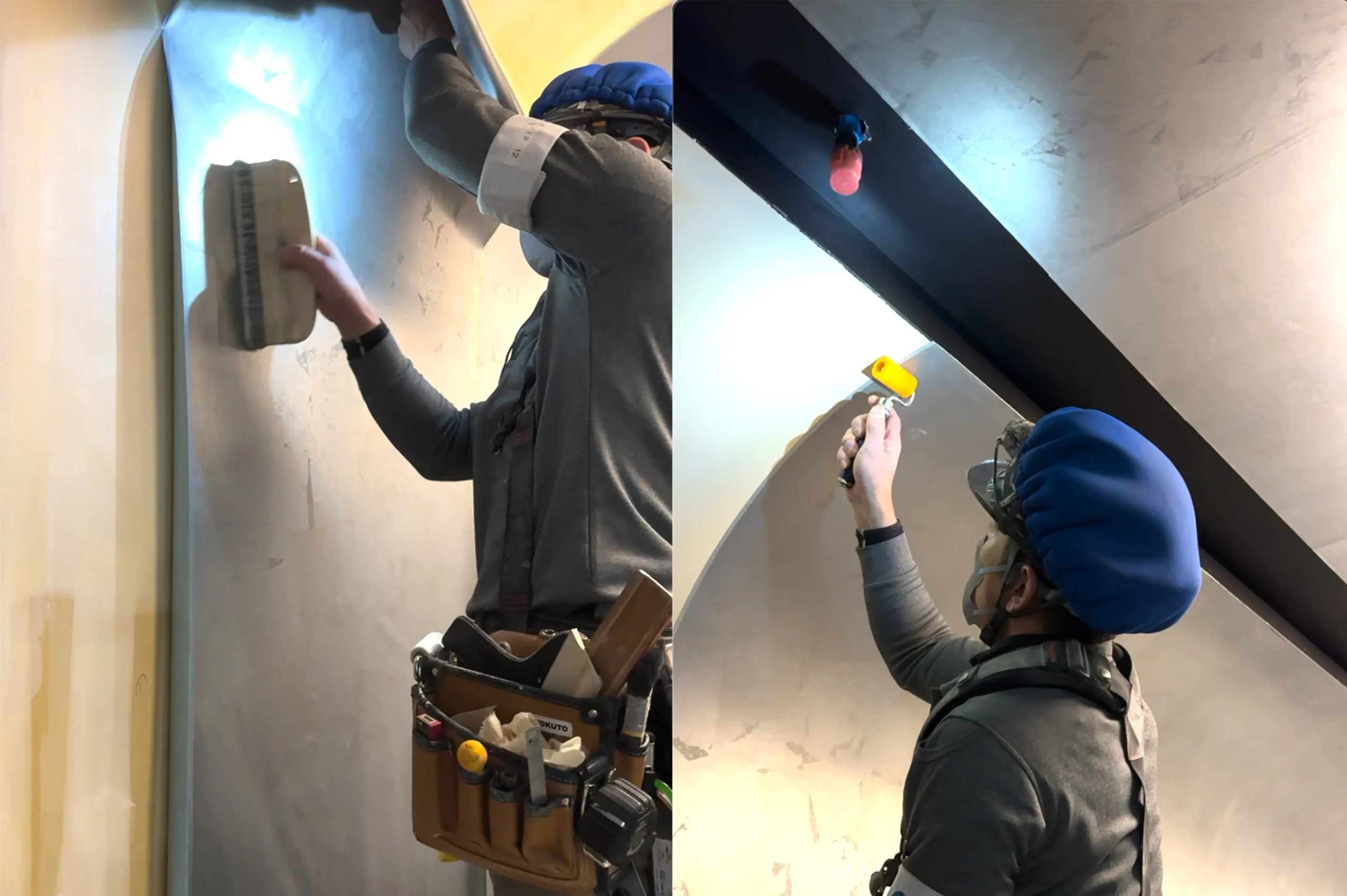 GLION ARENA KOBEでの施工イメージ１